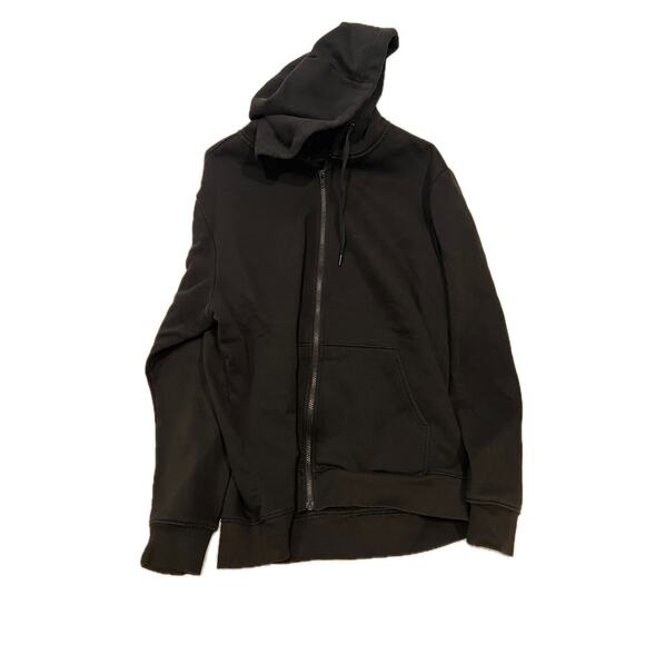 Athletic Works Zip Up Black Hoodie Mens L - Picture 1 of 3